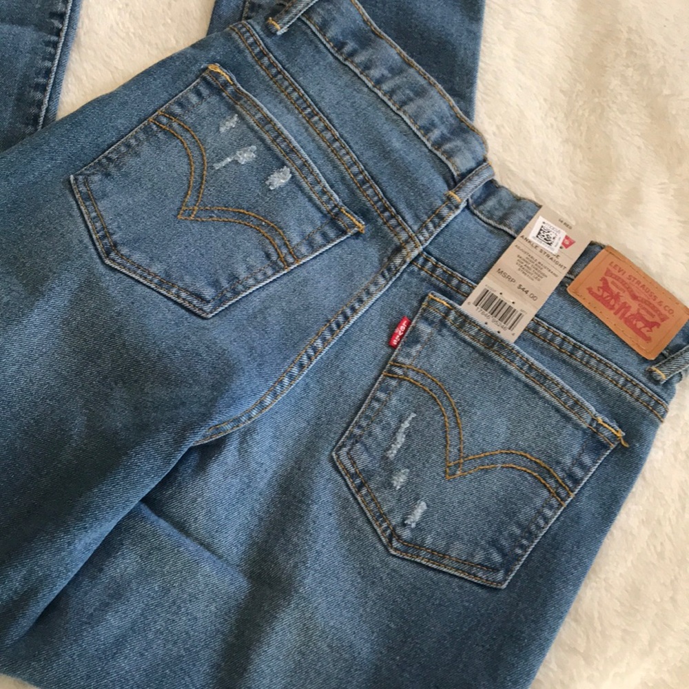 Levi’s girls high rise jeans - Picture 3 of 5